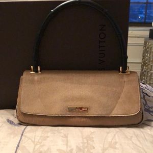 Gucci Hair on Hyde Pouches with bamboo handle